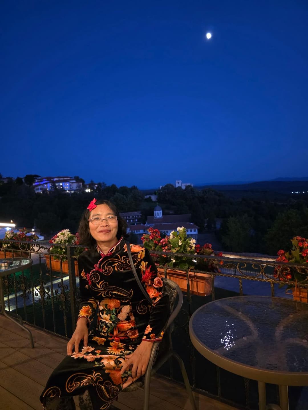 White double front entry doors installed at residential home